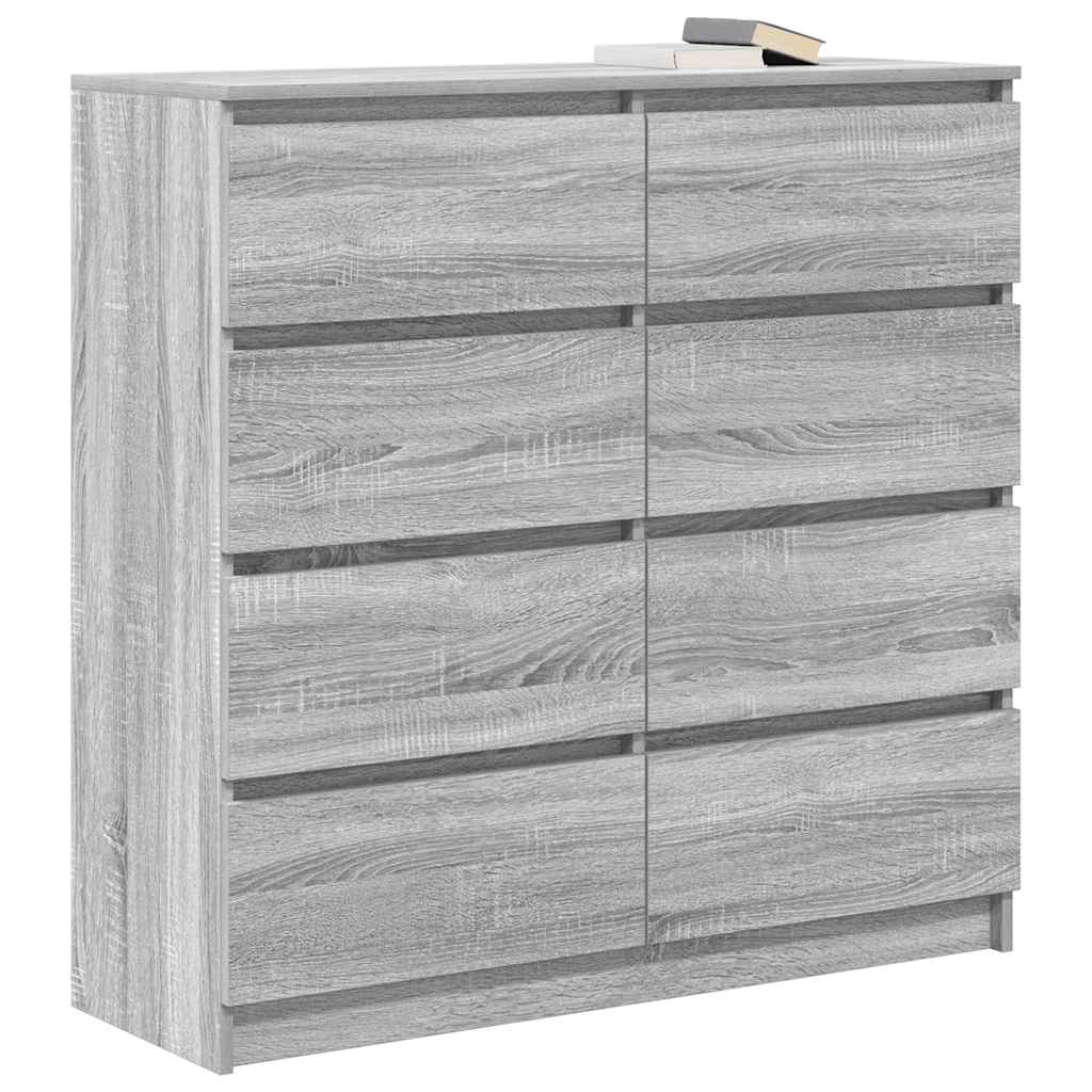 Skjenk Sonoma Grå 100x35x99 cm