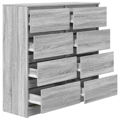 Skjenk Sonoma Grå 100x35x99 cm