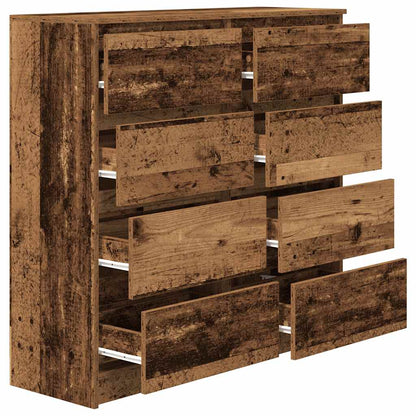 Skjenk Gammelt Tre 100x35x99 cm