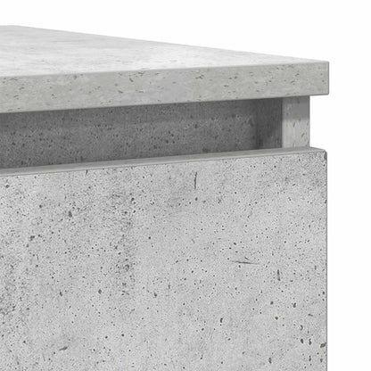 Skjenk betonggrå 100x35x76 cm konstruert tre