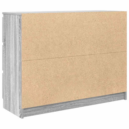 Kommode Sonoma Grå 100x35x76 cm