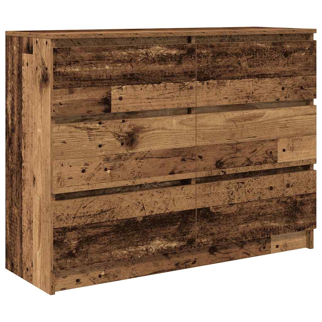 Skjenk Gammelt Tre 100x35x76 cm