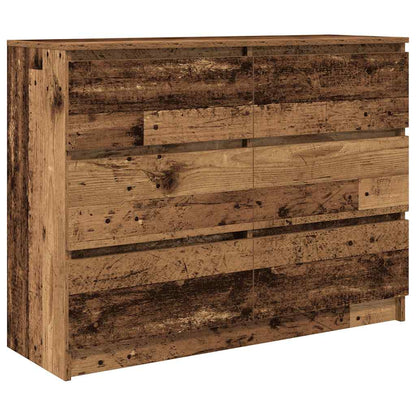 Skjenk Gammelt Tre 100x35x76 cm