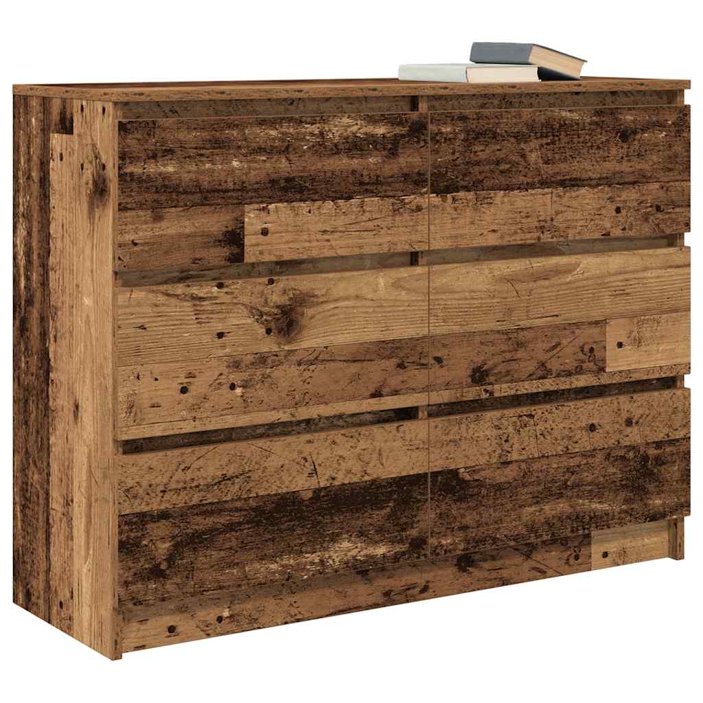 Skjenk Gammelt Tre 100x35x76 cm