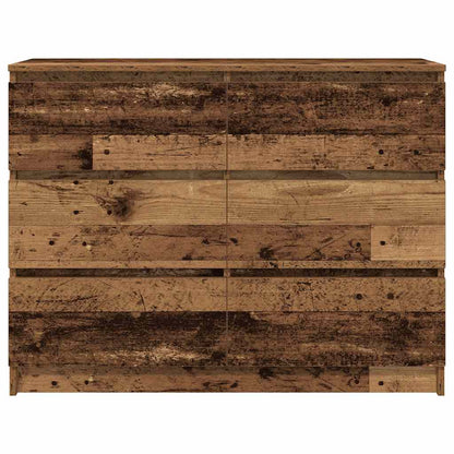 Skjenk Gammelt Tre 100x35x76 cm
