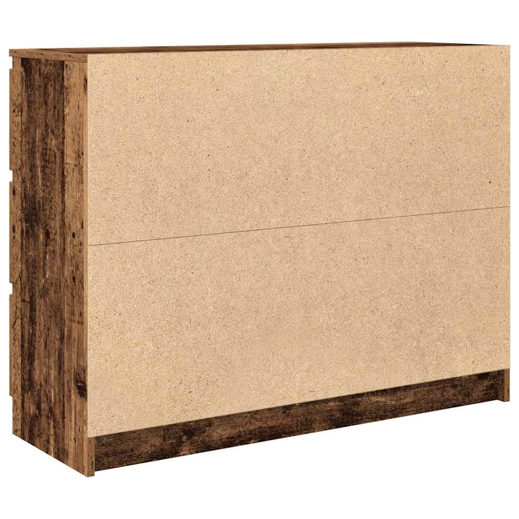 Skjenk Gammelt Tre 100x35x76 cm