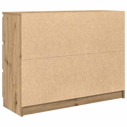 Skjenk artisan eik 100x35x76 cm konstruert tre