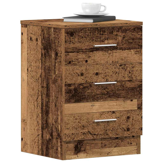 Nattbord Sengbord Gammelt Tre 38x35x55 cm