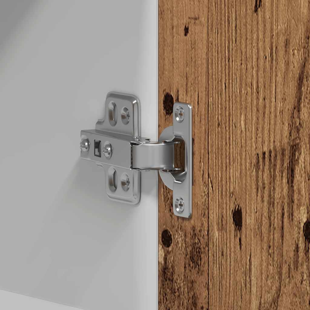 Kjøkkeninnredning Overskap "Lyon" Gammelt Tre 60x31x60 cm