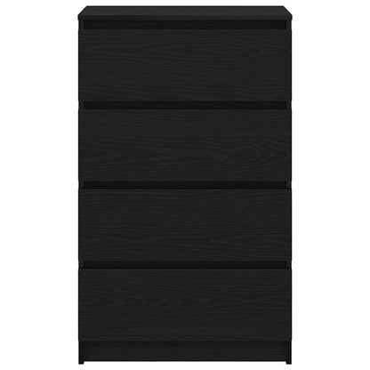 Skjenk Svart Eik 60x35x98,5 cm