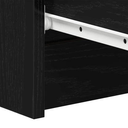 Skjenk Svart Eik 60x35x98,5 cm