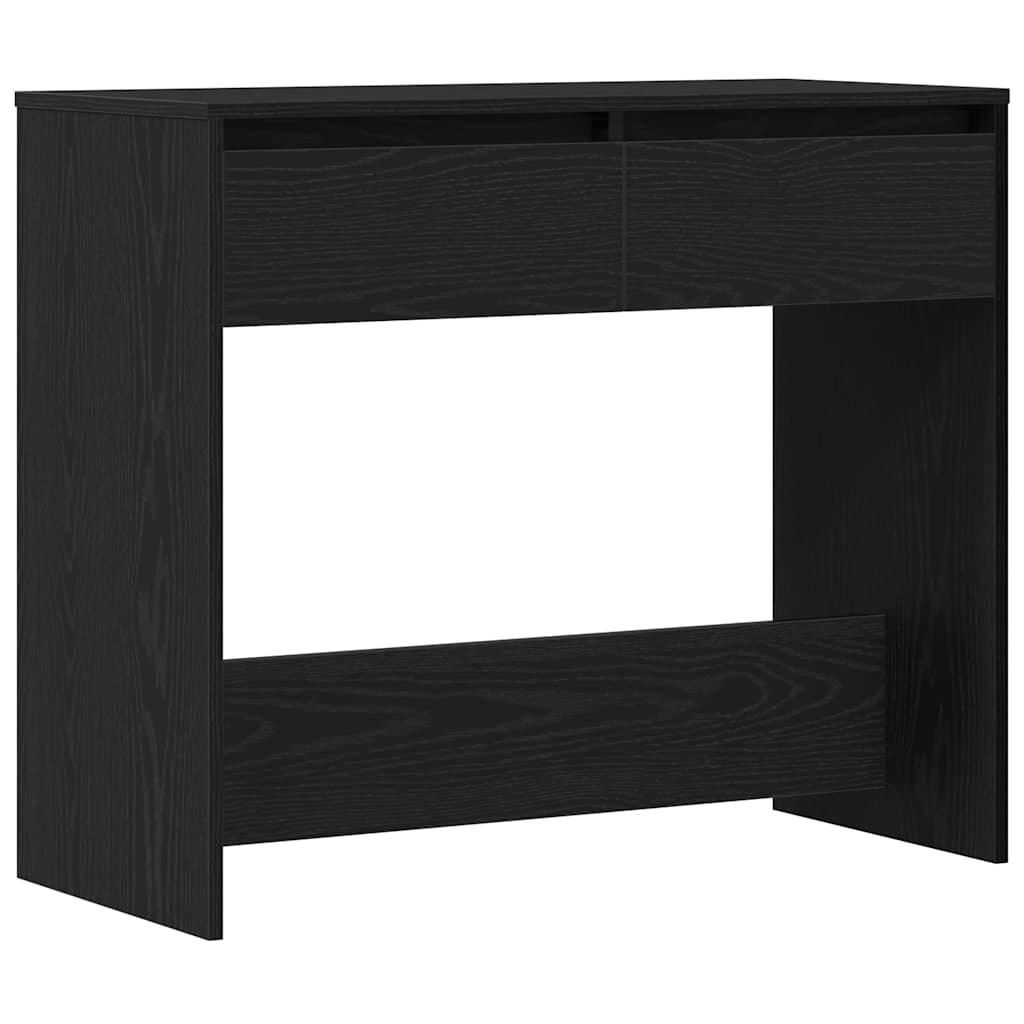 Avlastningsbord konsollbord Svart Eik 89x41x76,5 cm