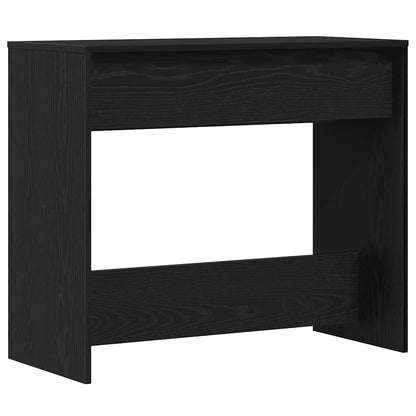 Avlastningsbord konsollbord Svart Eik 89x41x76,5 cm