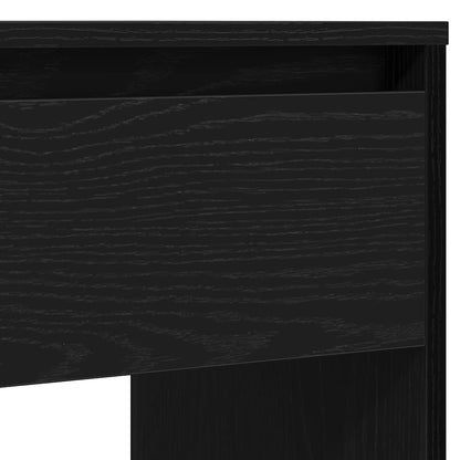 Avlastningsbord konsollbord Svart Eik 89x41x76,5 cm