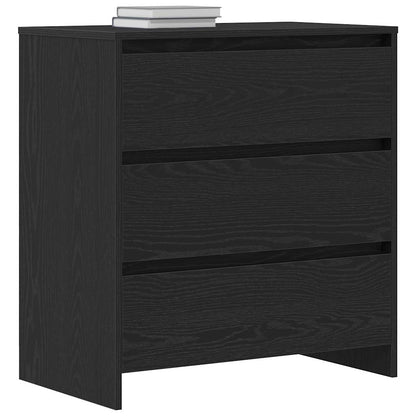 Skjenk Svart Eik 70x41x75 cm