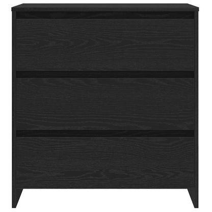 Skjenk Svart Eik 70x41x75 cm