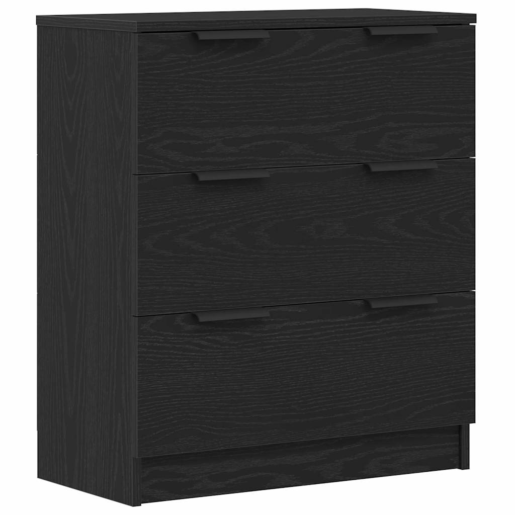 Skjenk Svart Eik 60x30x70 cm
