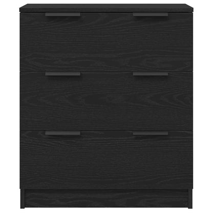 Skjenk Svart Eik 60x30x70 cm