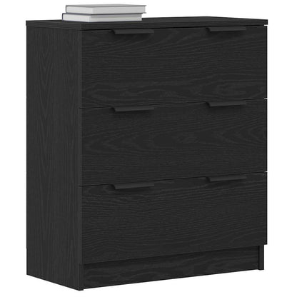 Skjenk Svart Eik 60x30x70 cm