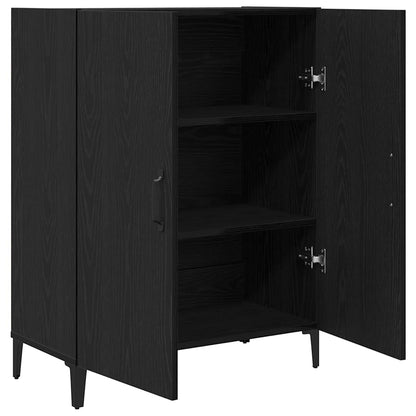 Skjenk Svart Eik 69,5x34x90 cm