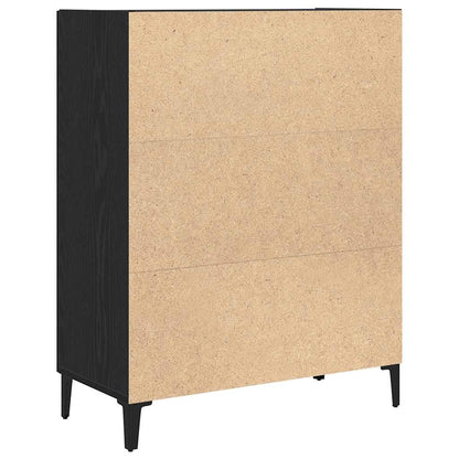Skjenk Svart Eik 69,5x34x90 cm