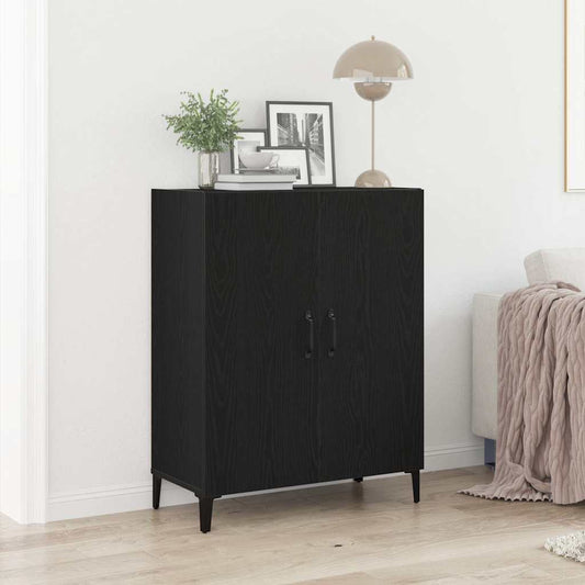 Skjenk Svart Eik 69,5x34x90 cm
