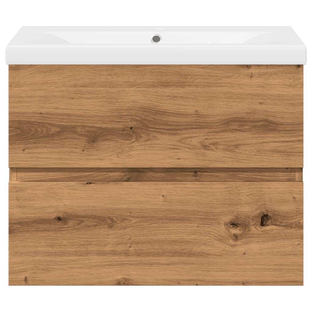 Servantskap Baderom med innebygd kum Artisan Eik