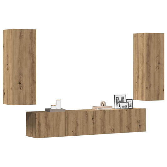TV-Møbel Artisan Eik Tv-benker 4 stk