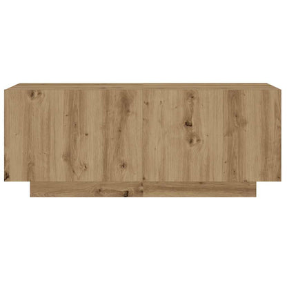 TV-Møbel Artisan Eik TV-benk med LED-lys 260x35x40 cm