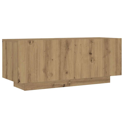 TV-Møbel Artisan Eik TV-benk med LED-lys 300x35x40 cm