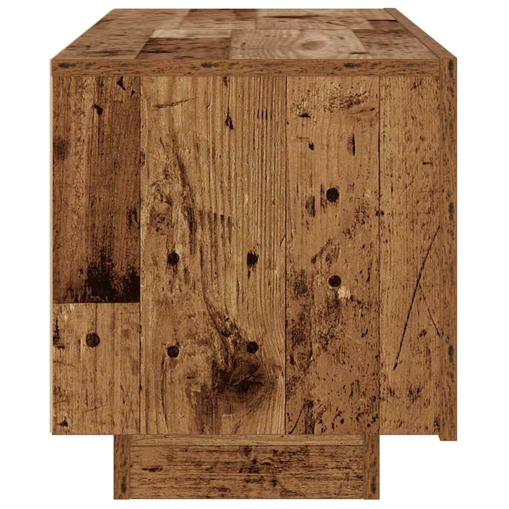 Nattbord Sengbord Gammelt Tre 100x35x40 cm