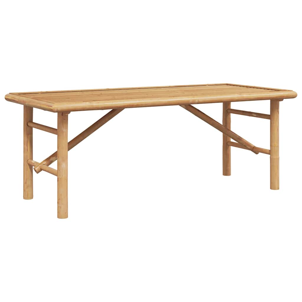 Salongbord Sofabord Brun Tre Bambus 110x50x43 cm