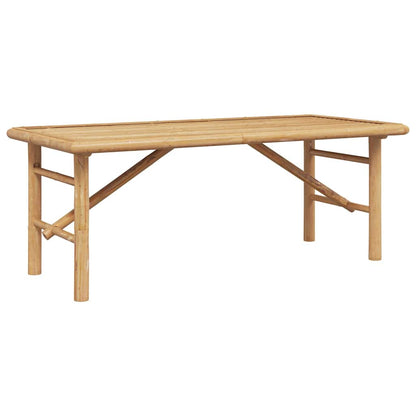 Salongbord Sofabord Brun Tre Bambus 110x50x43 cm