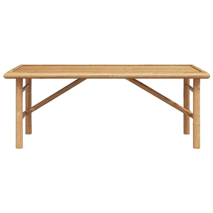 Salongbord Sofabord Brun Tre Bambus 110x50x43 cm