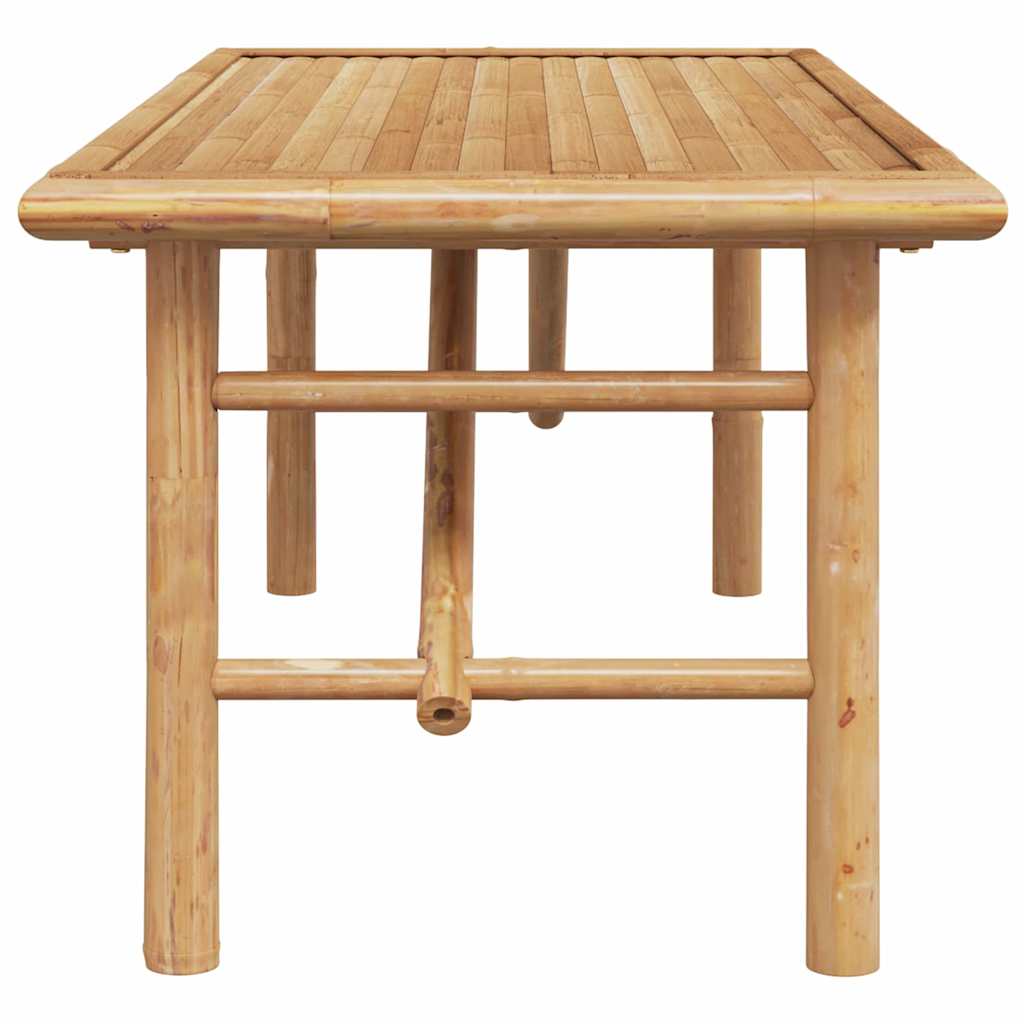 Salongbord Sofabord Brun Tre Bambus 110x50x43 cm