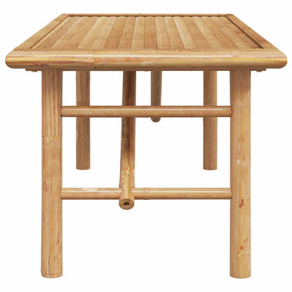 Salongbord Sofabord Brun Tre Bambus 110x50x43 cm