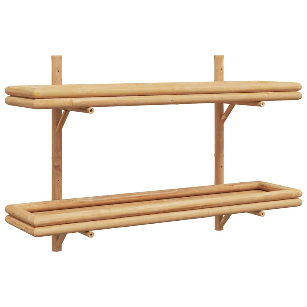 Vegghylle Brun 100 x 26 x 60 cm Bambus