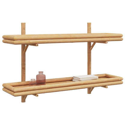 Vegghylle Brun 100 x 26 x 60 cm Bambus