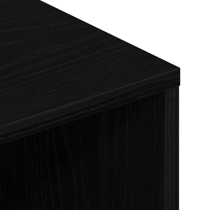 TV-Møbel Svart Eik TV-benk 120x40x40 cm