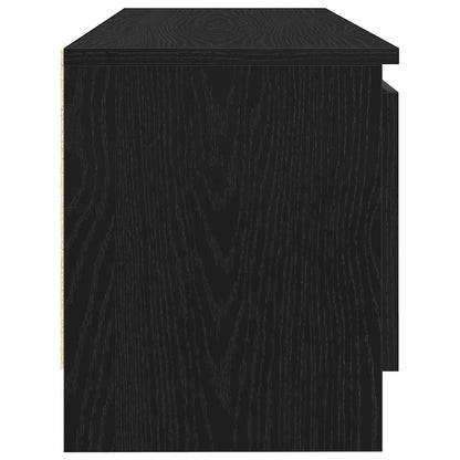 TV-Møbel Svart Eik Tv-benk 102x30x36 cm