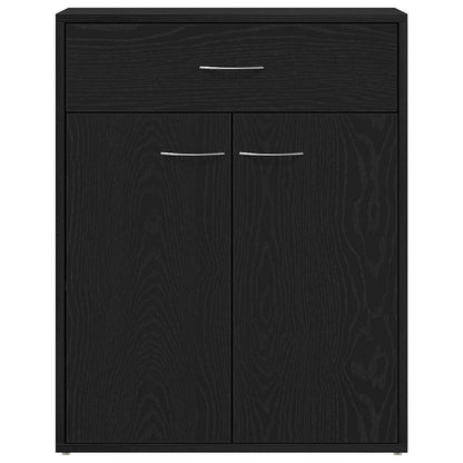 Skjenk Svart Eik 60x30x75 cm