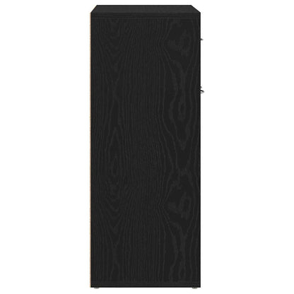 Skjenk Svart Eik 60x30x75 cm