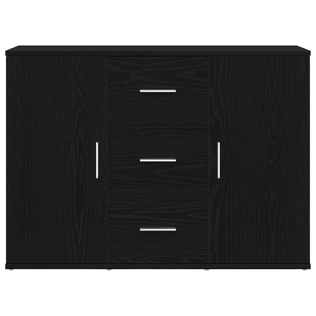 Skjenk Svart Eik 91x29,5x65 cm