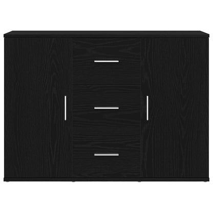 Skjenk Svart Eik 91x29,5x65 cm