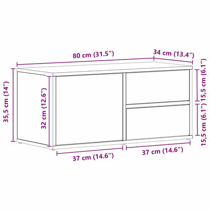 TV-Møbel Artisan Eik TV-benk 80x34x35,5 cm
