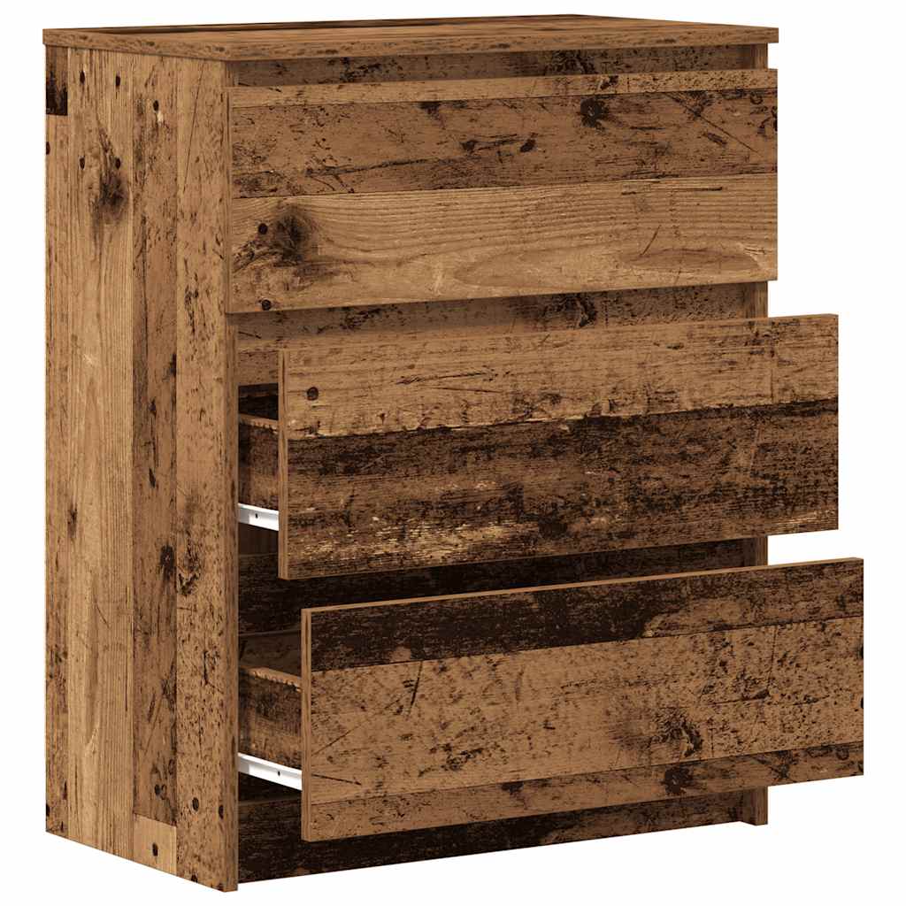 Kommode Gammelt Tre 60x35x76 cm