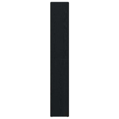 Baderomsskap Svart Eik 30 x 30 x 183.5 cm