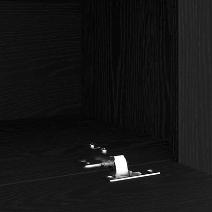 TV-Møbel Svart Eik TV-skap 120 x 35 x 40 cm