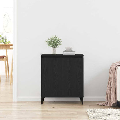 Skjenk Svart Eik 60x35x70 cm