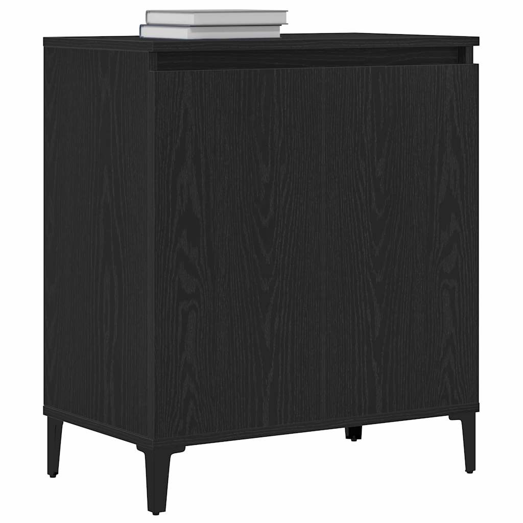 Skjenk Svart Eik 60x35x70 cm
